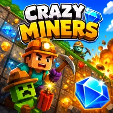 Crazy Miners game Play Crazy Miners game