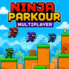 Play Ninja Parkour Multiplayer now!