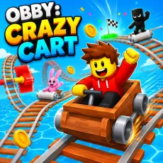 Play Obby: Crazy Cart now!