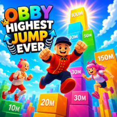 Play Obby Highest Jump Ever now!