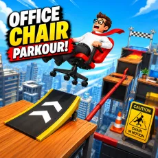 Office Chair Parkour game Play Office Chair Parkour game