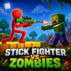 Stick Fighter vs Zombies game Play Stick Fighter vs Zombies game