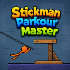 Play Stickman Parkour Master now!