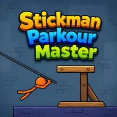 Play Stickman Parkour Master now!